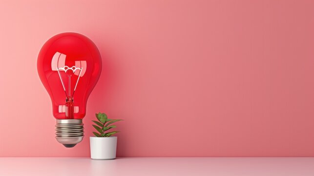 An innovative image featuring a striking red symbol that conveys a strong idea or concept. The minimalist design allows for plenty of copy space for customization.