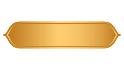 luxury golden arabic islamic text box title frame border set with ornamental illustration