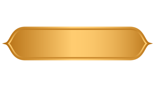 luxury golden arabic islamic text box title frame border set with ornamental illustration