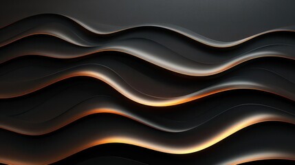 Obraz premium Minimalist Wave Textures and Smooth Palette