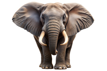 Fototapeta premium elephant on a transparent background
