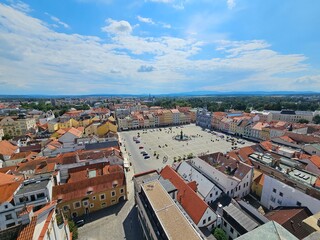 Budweis Tschechien Panorama und Sehenswürdigkeiten