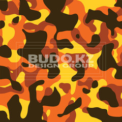 Design textile camouflage seamless pattern texture