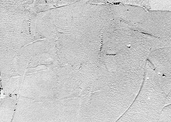 The texture of the old cement wall