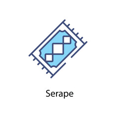 Serape vector icon