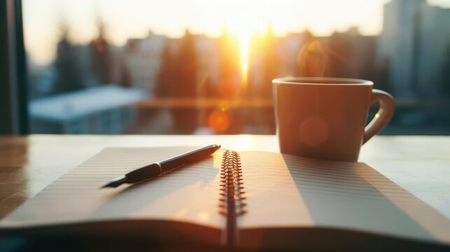 Early morning writing session