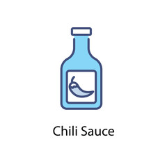 Chili Sauce vector icon