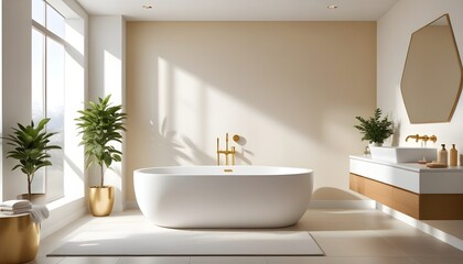 Photo interior modern design room 3d illustration
