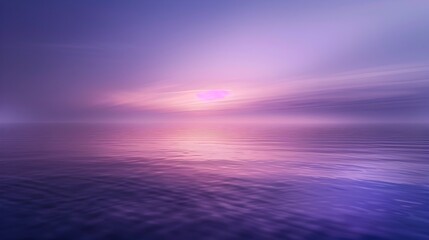 Tranquil Gradient from Indigo to Lavender with Smooth Transitions and Focused Center