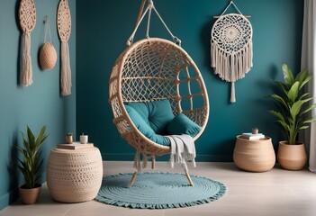Photo interior modern design room 3d illustration