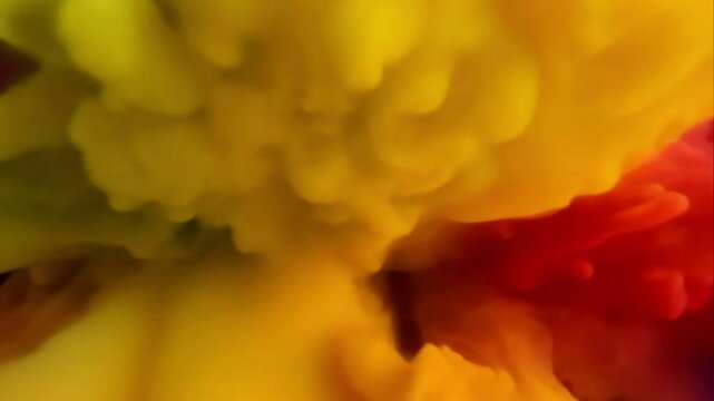 Radiant burst of holi paints in rainbow spectrum on black background. LGBT Events and Indian Festivals