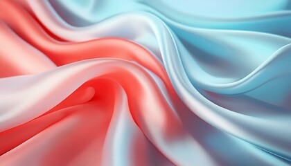 red satin background