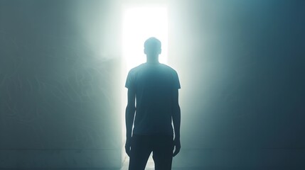 Obraz premium Individual Experiences Vivid Hallucination Amidst Bright Midday Surroundings