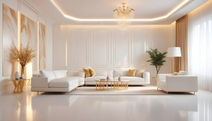 Photo interior modern design room 3d illustration