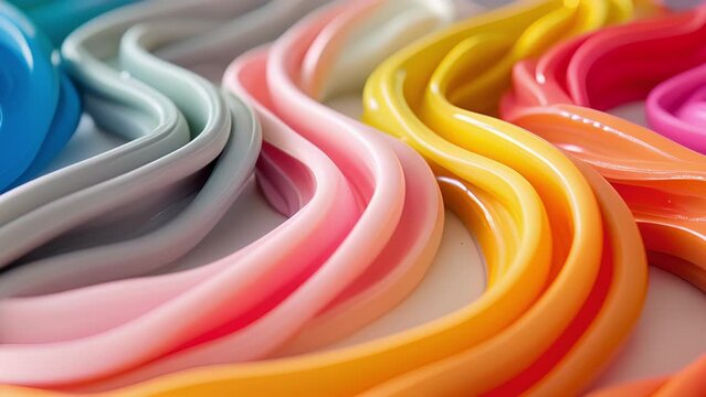 The soft and pliable feel of an acrylic polymer clay perfect for creating smooth and intricate designs.