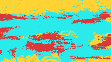 Abstract Bright Colorful Paint Grunge Texture Background