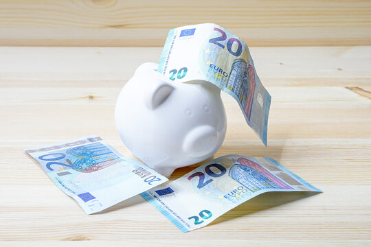 Sparschwein zum sammeln von Kleingeld, Trinkgeld und Taschengeld
