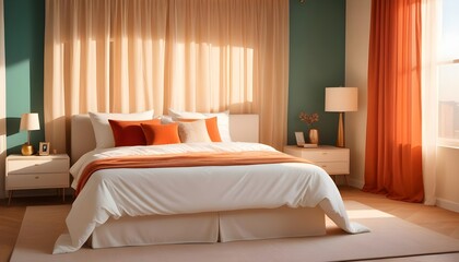 Obraz premium Photo interior modern design room 3d illustration