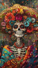 Fototapeta premium Mexico's Independence Day. holidays in Mexico. Mexican traditions.