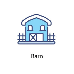Barn vector icon