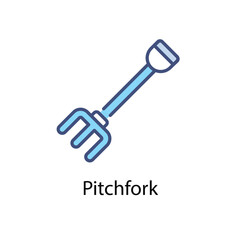 Pitchfork vector icon