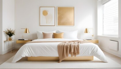 Photo interior modern design room 3d illustration