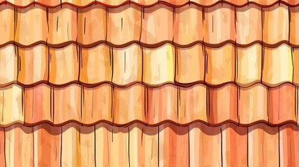 Orange Roof Tile Texture