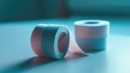 Medical tape for relief of pain and stress as well as for injury prevention and healing in sports