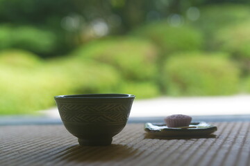 抹茶と和菓子、日本の伝統文化