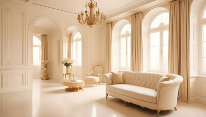 Photo interior modern design room 3d illustration
