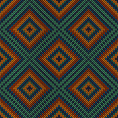 Knitted background pattern wallpaper knitting decorative print handmade textile knitting handiwork 
