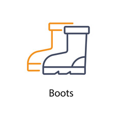 Boots vector icon