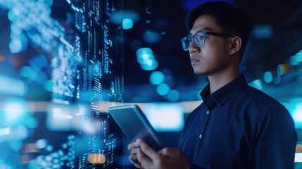 The Programmer with Tablet