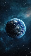 Fototapeta premium International Day for the Protection of the Ozone Layer, planet earth, environmental protection, take care of nature