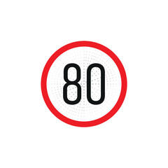 speed limit sign