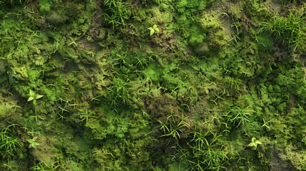 Grass texture for decoration, wall mural, green grass for interior design