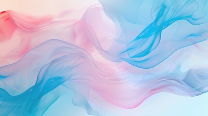 Fototapeta premium Concept of Summer and Spring with a Color Wave Blue Gradient and Pastel Textured Abstract Wallpaper