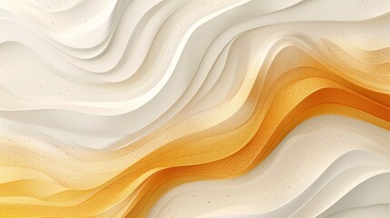 Obraz premium Abstract Golden Waves Background