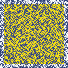 ABSTRACT PASTEL BLUE YELLOW FLAT COLORFUL TURING PATTERN ROUGH DESIGN REACTION DIFFUSION BACKGROUND VECTOR GOOD FOR WALLPAPER, COVER,POSTER 