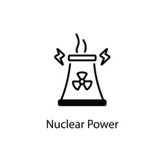 Nuclear Power vector icon