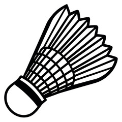 The Force of the Swing Shuttlecock Crest Icon in Badminton
