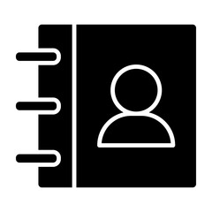 Contacts Glyph Icon