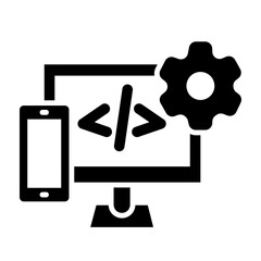Software Glyph Icon