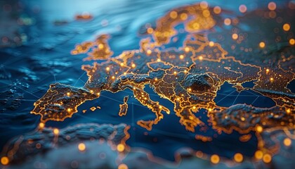 From a cosmic perspective, the European region is a network of interconnected data centers and information superhighways 