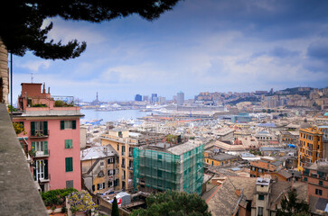 Obraz premium the city of Genova, Italy