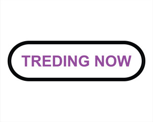 trading now button on white background. trading now button sign