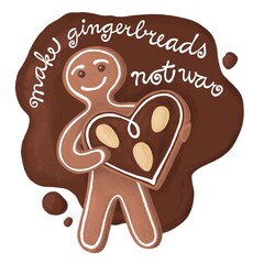 Make gingerbreads - not war