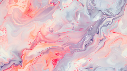 Fototapeta premium vibrant interplay of shades in graphic illustration of liquid swirl marble pattern background vivid pastel tone color modern polygon swirl pattern abstract background