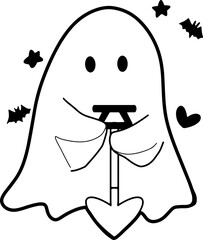 autumn, bat, black, bone, bunting, cartoon, children, clipart, creative, creepy, creepy pastel, cute, design, doodle, element, evil, face, font, funny, ghost, girl, gothic, graphic, halloween illustra