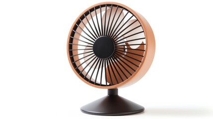 Electric fan isolated on a white background